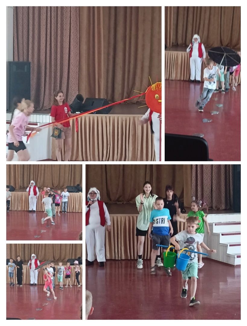Пятый день в школьном лагере &amp;quot;Веселый ветер&amp;quot;.