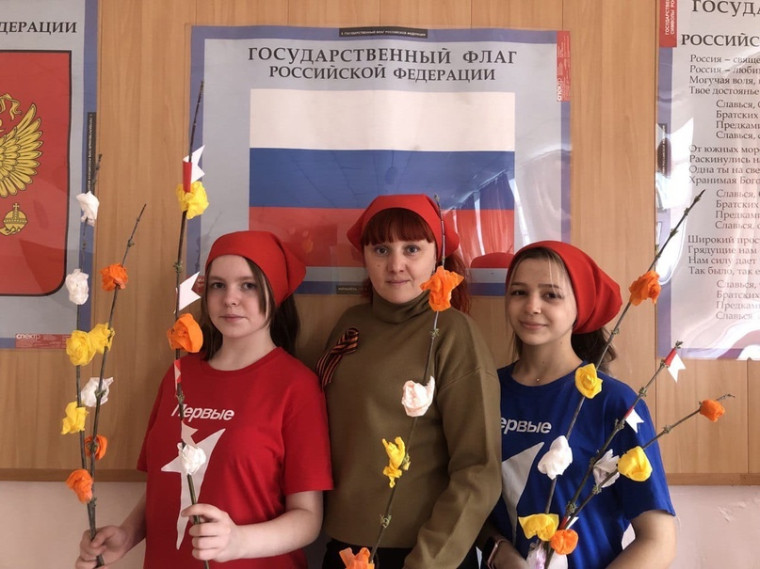 Первомай в нашей школе!.